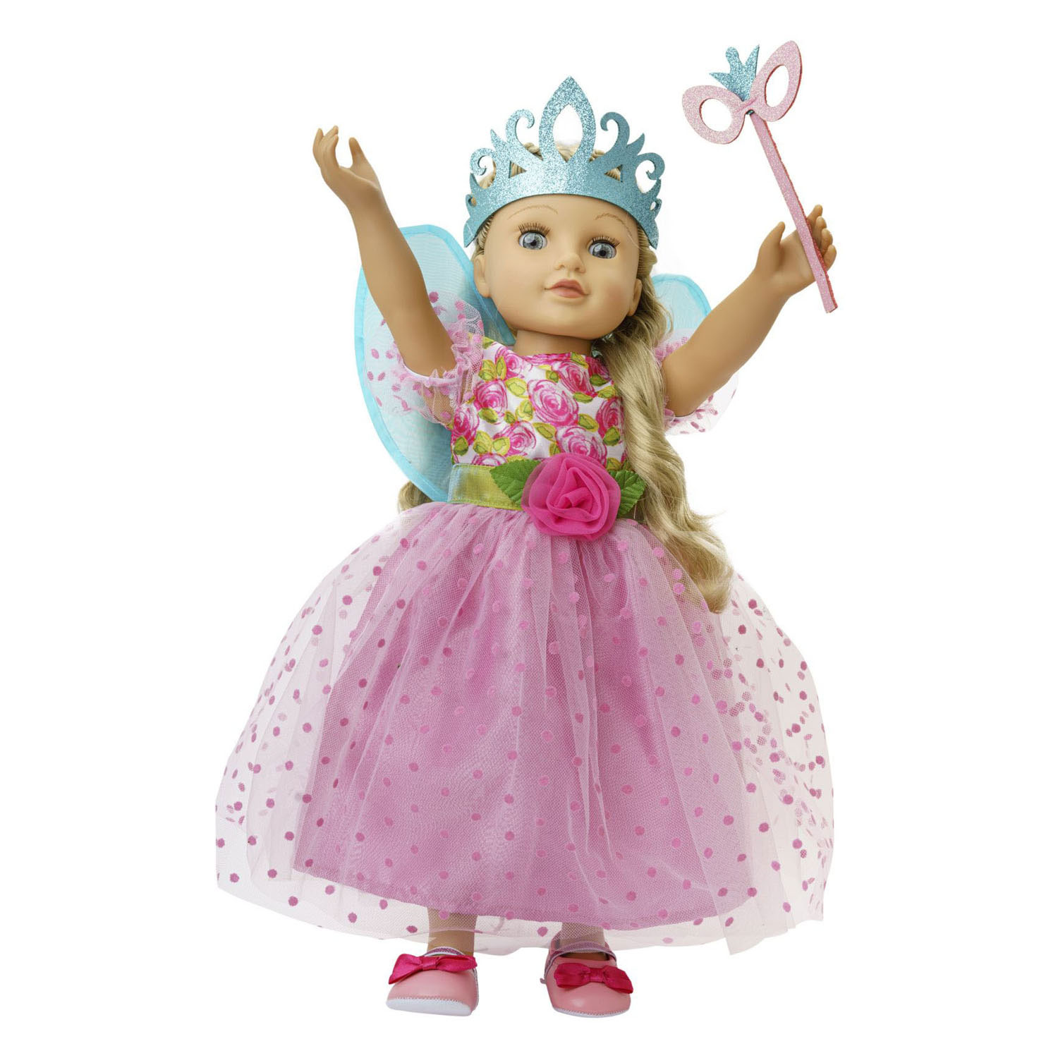 Puppenkleid Prinzessin Lillifee Pink, 35-45 cm