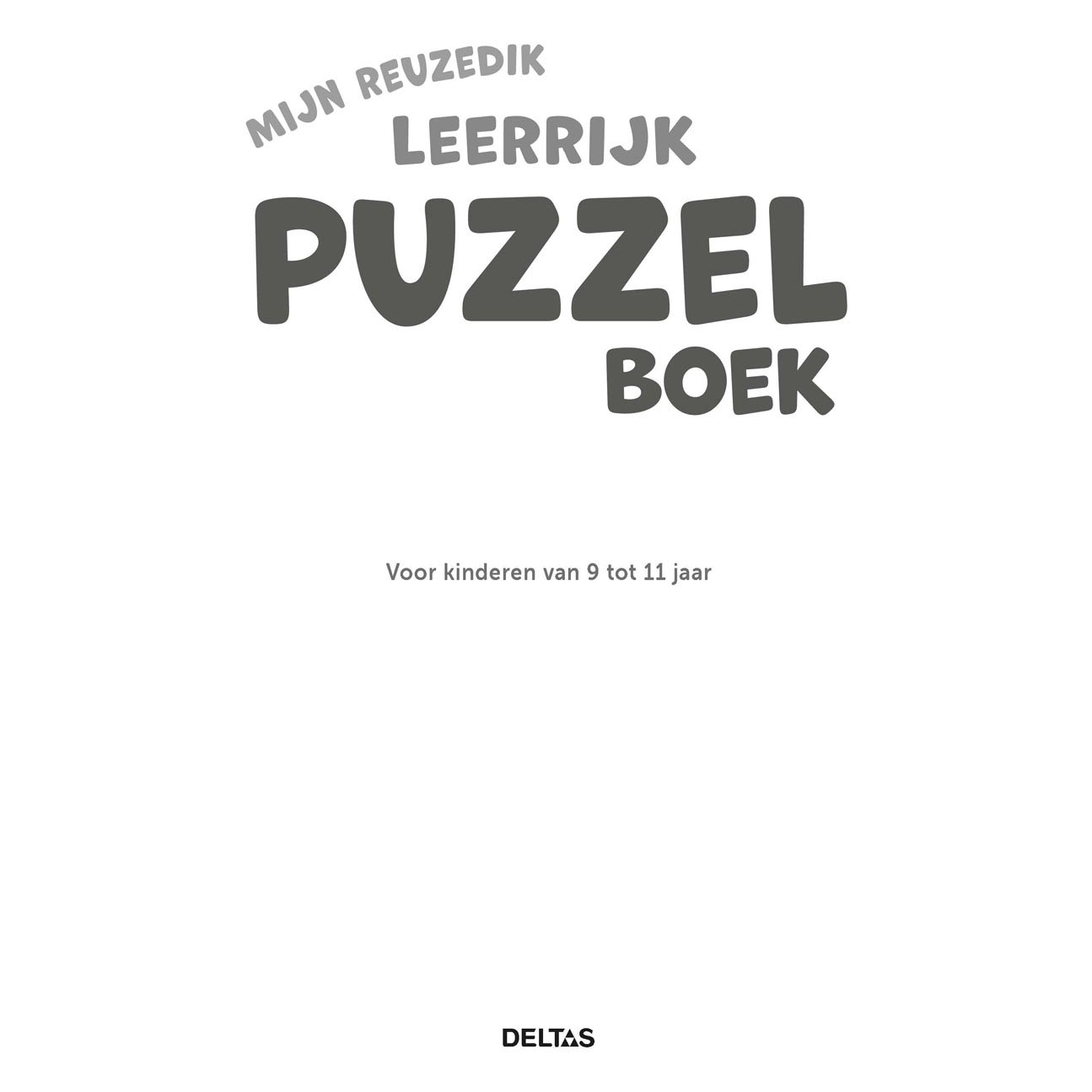 Mijn Reuzedik Leerrijk Puzzelboek (9-11 jaar)