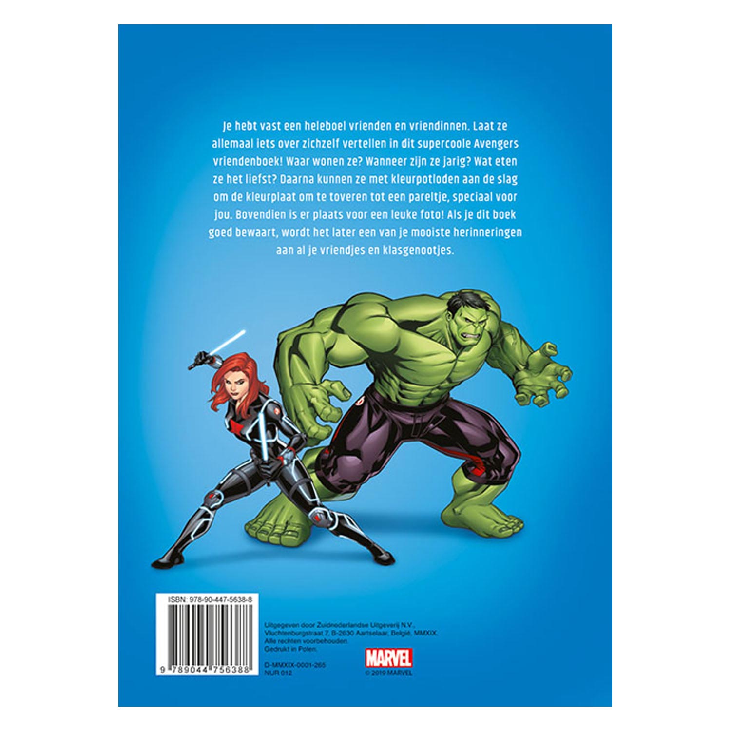 Vriendenboek Avengers