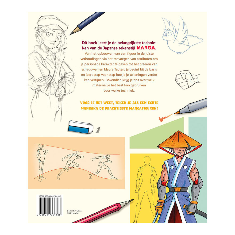 Manga Tekenen voor Beginners Hobbyboek