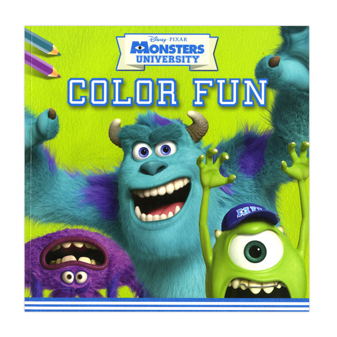 Monsters University Color Fun 