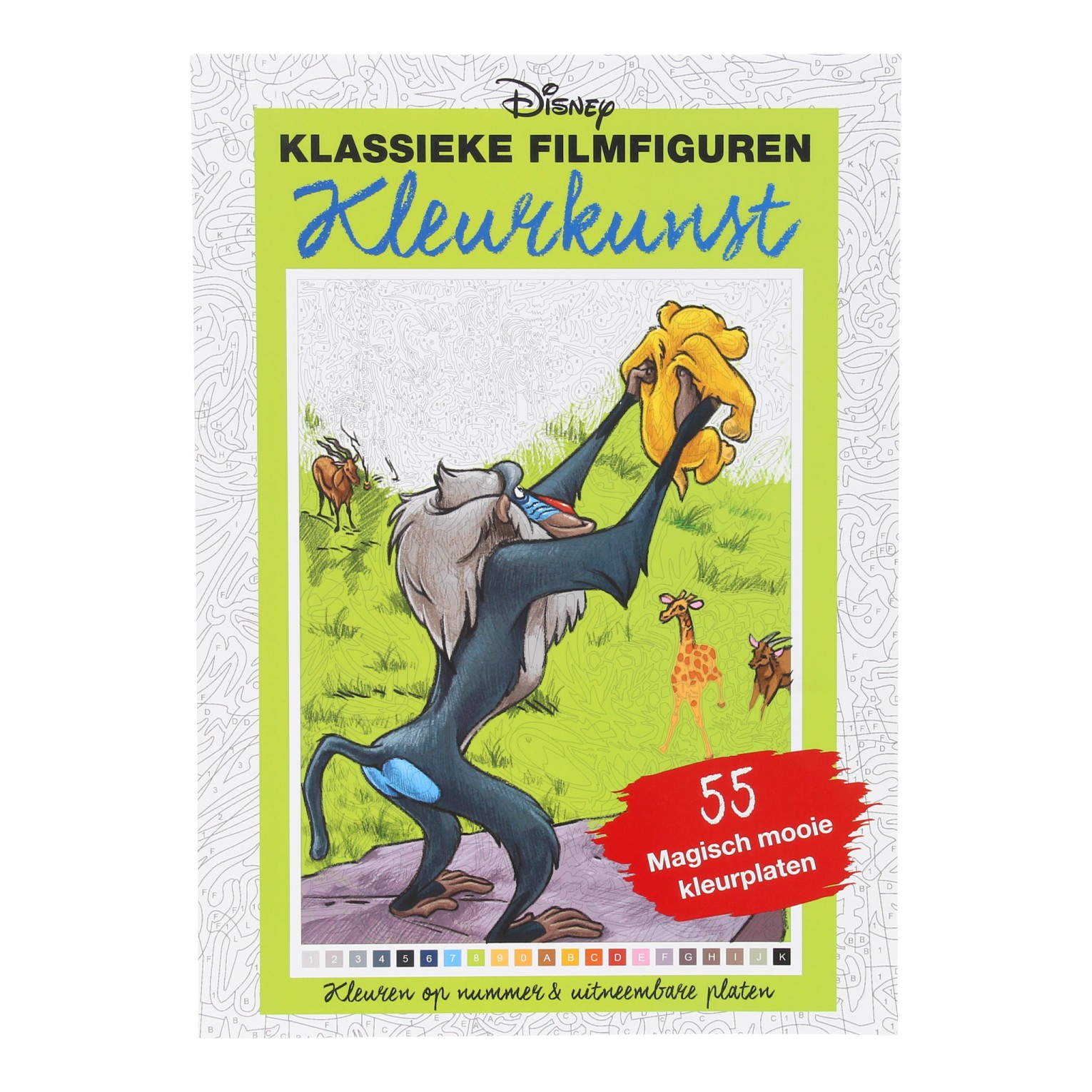 Kleurkunst Kleuren op Nummer - Klassieke Filmfiguren 2