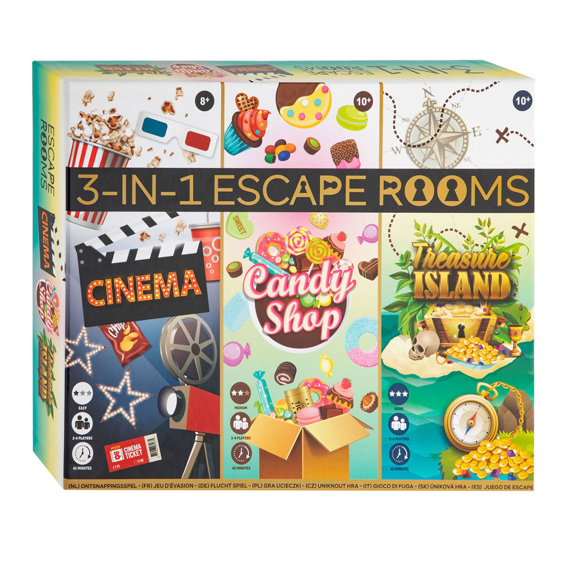 3in1 Escape Room Escape-Spiel