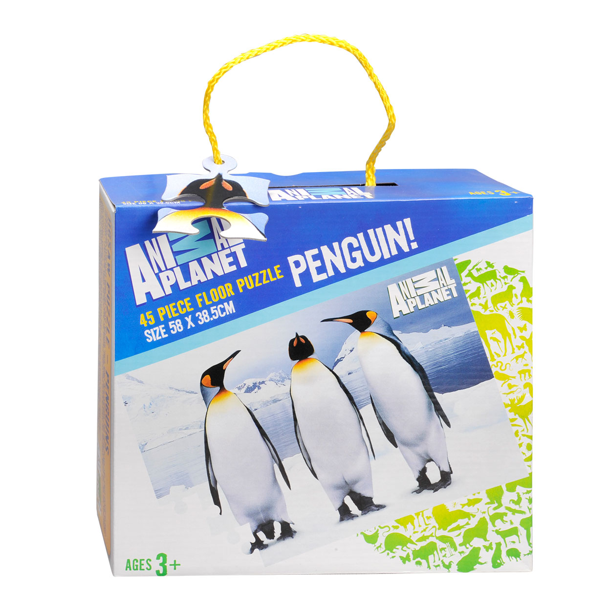 Animal Planet XL Vloerpuzzel - Pinguïn, 45st.