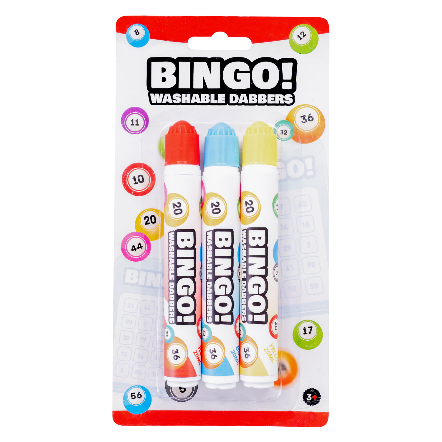 Bingo-Marker, 3 Stück.