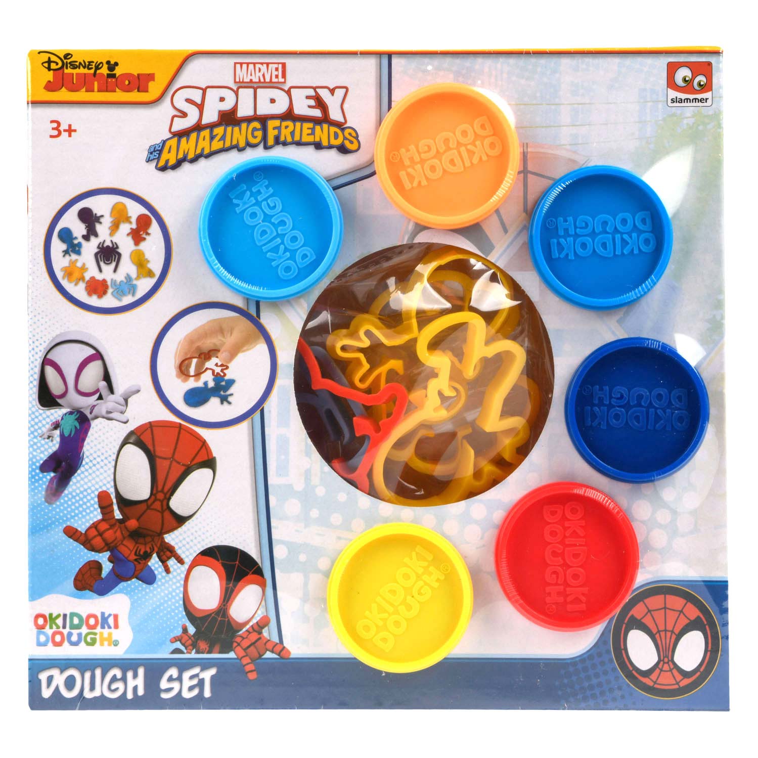 Marvel Spidey OkiDoki Ton-Spielset – Keksformen