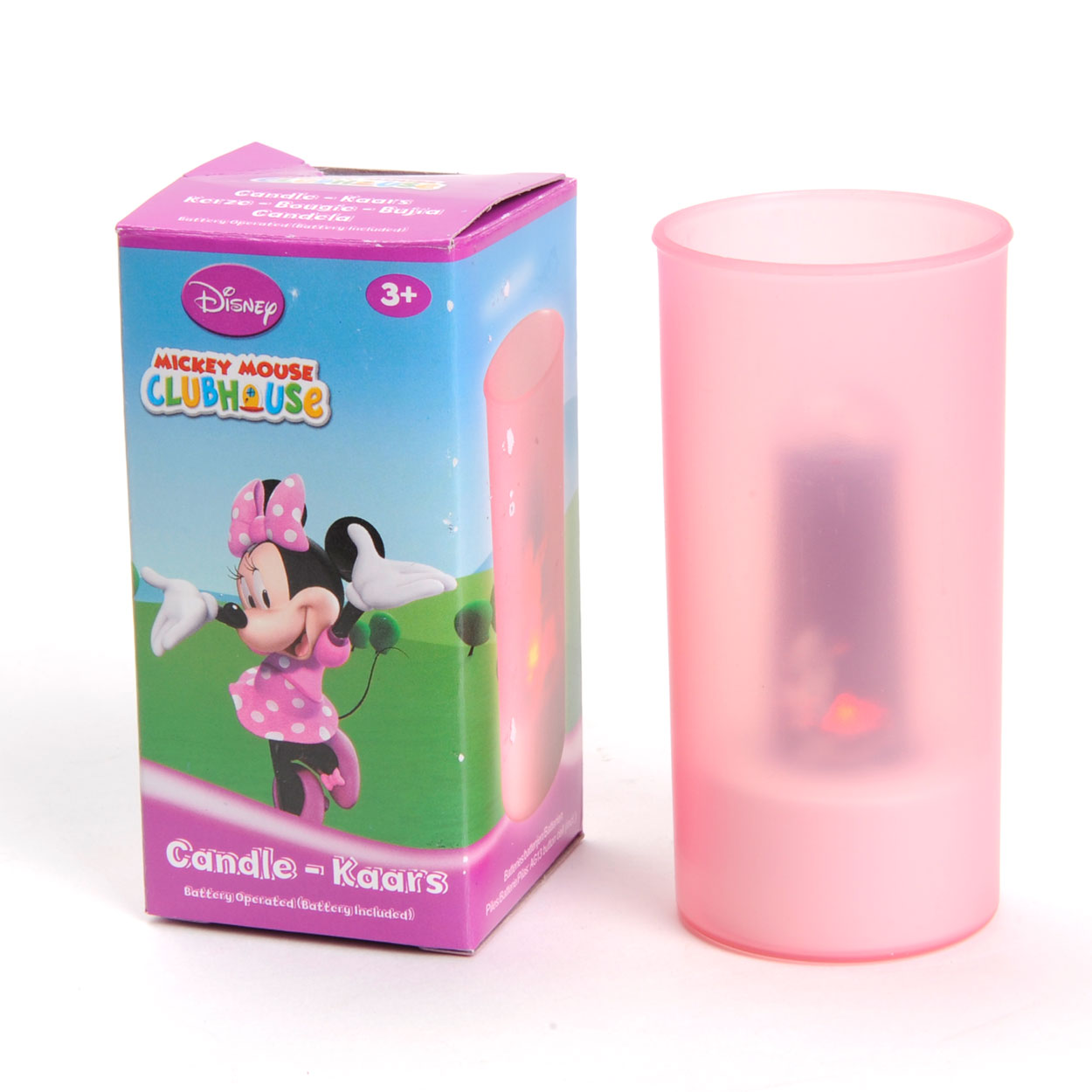 Kaars Licht Led Minnie Mouse