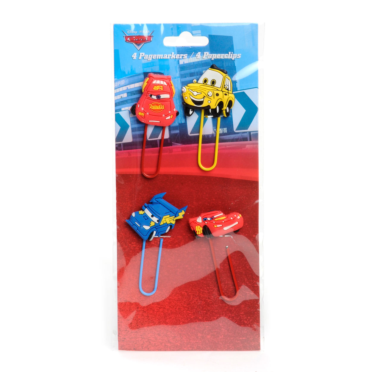Cars Paperclips, 4st.