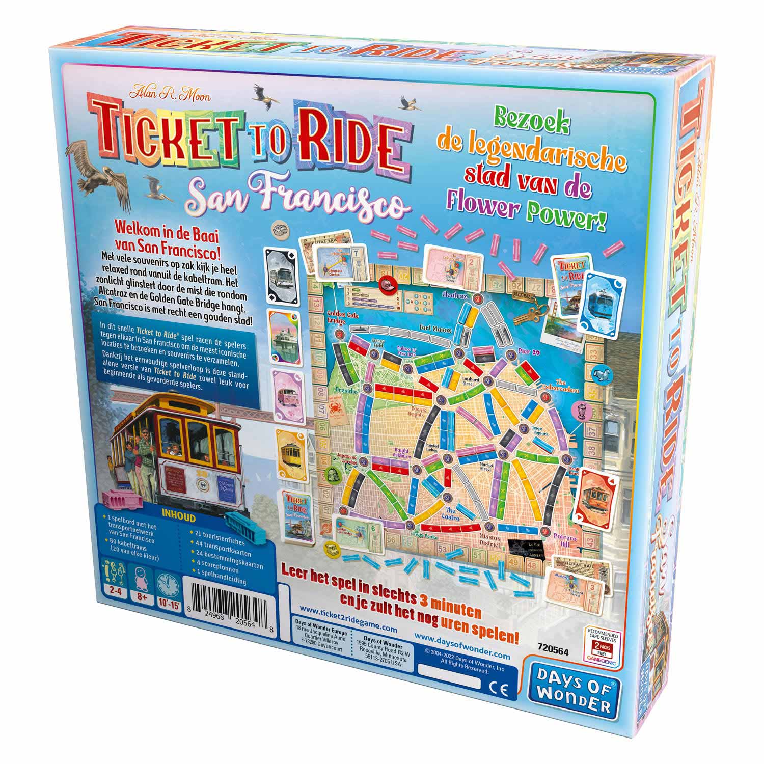 Ticket to Ride – San Francisco Brettspiel