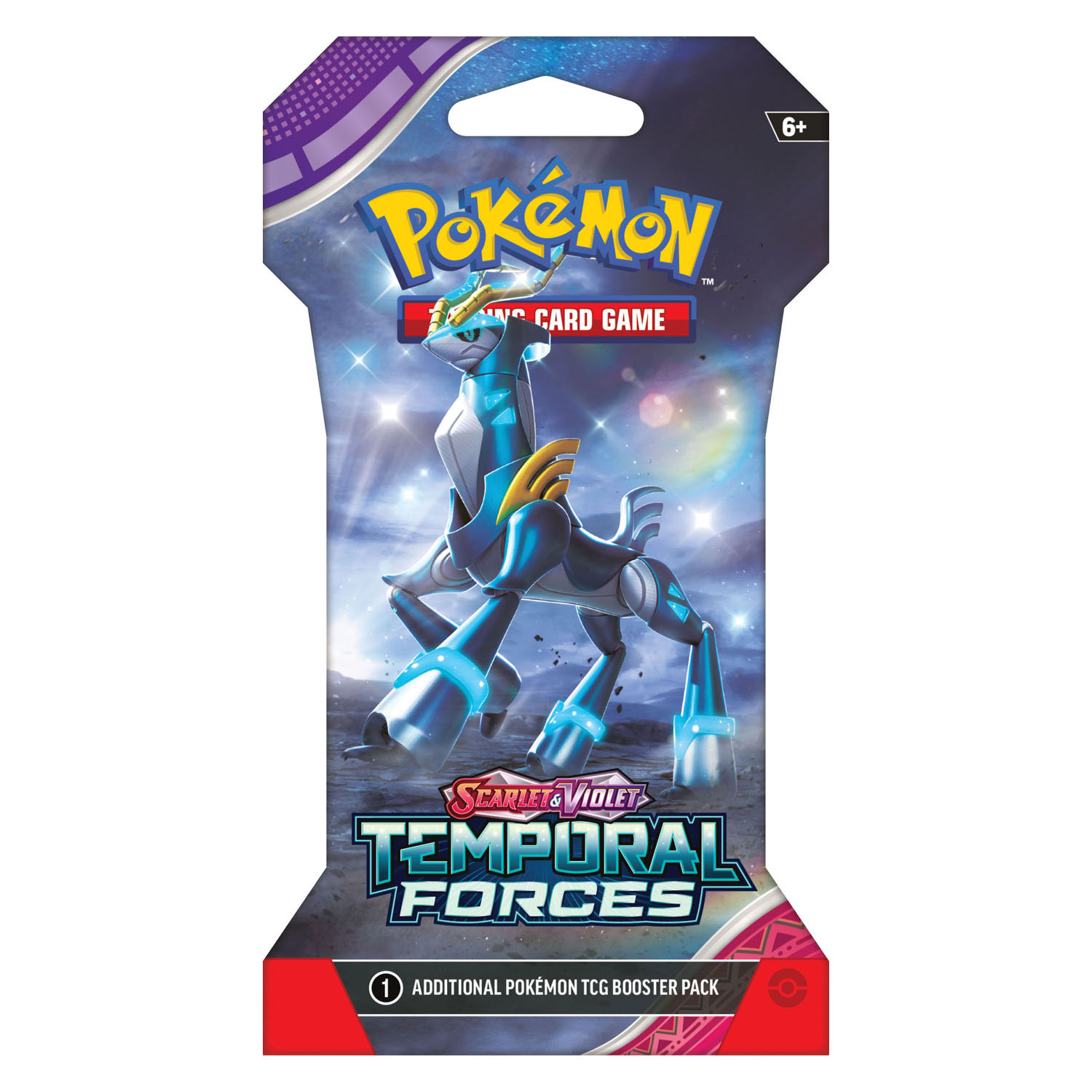 Pokémon TCG SV05 Temporal Forces Sleeved Booster