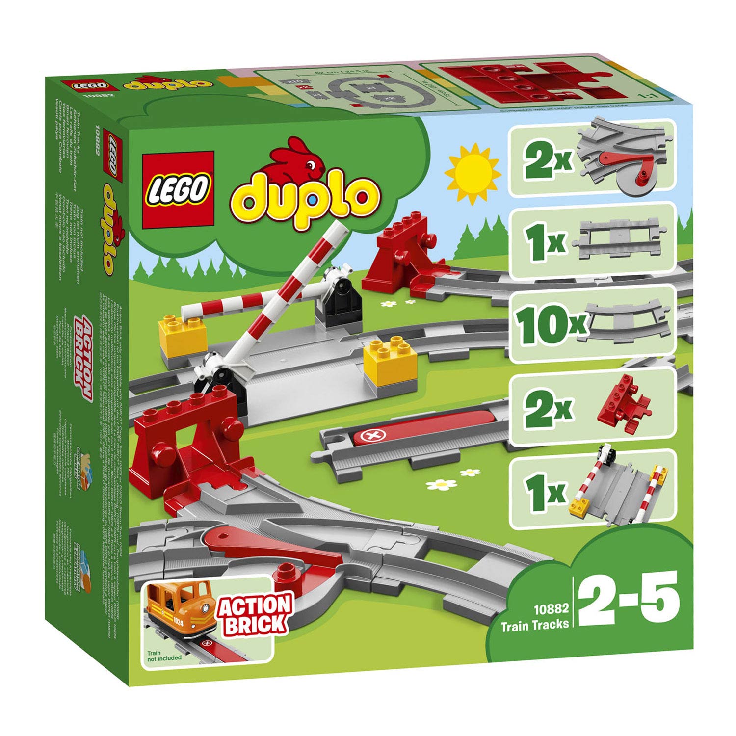LEGO DUPLO 10882 Treinrails