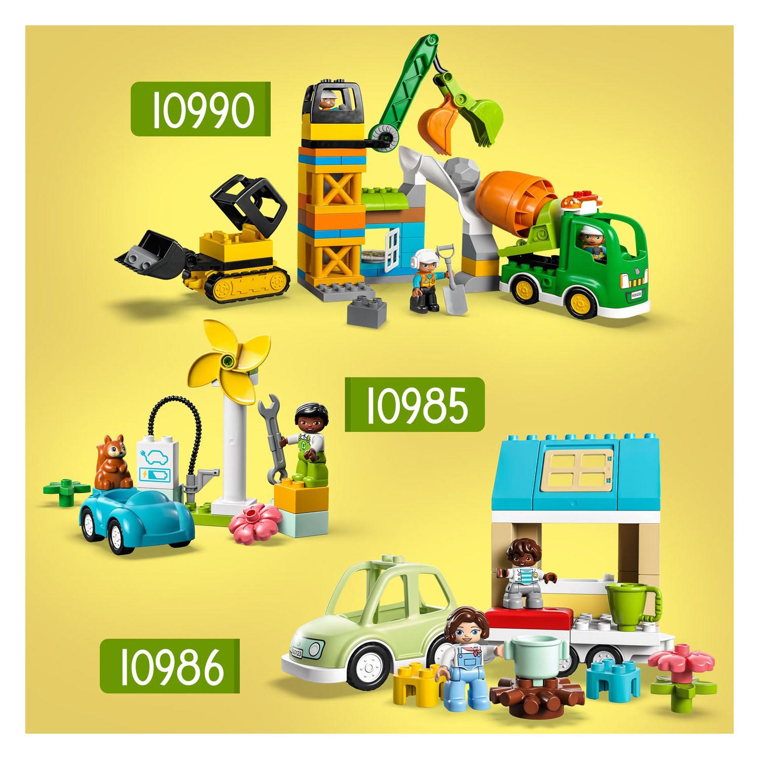 LEGO DUPLO 10985 Windmolen en Elektrische Auto