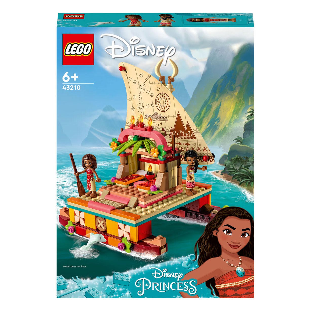 LEGO Disney 43210 Vaiana's Ontdekkingsboot