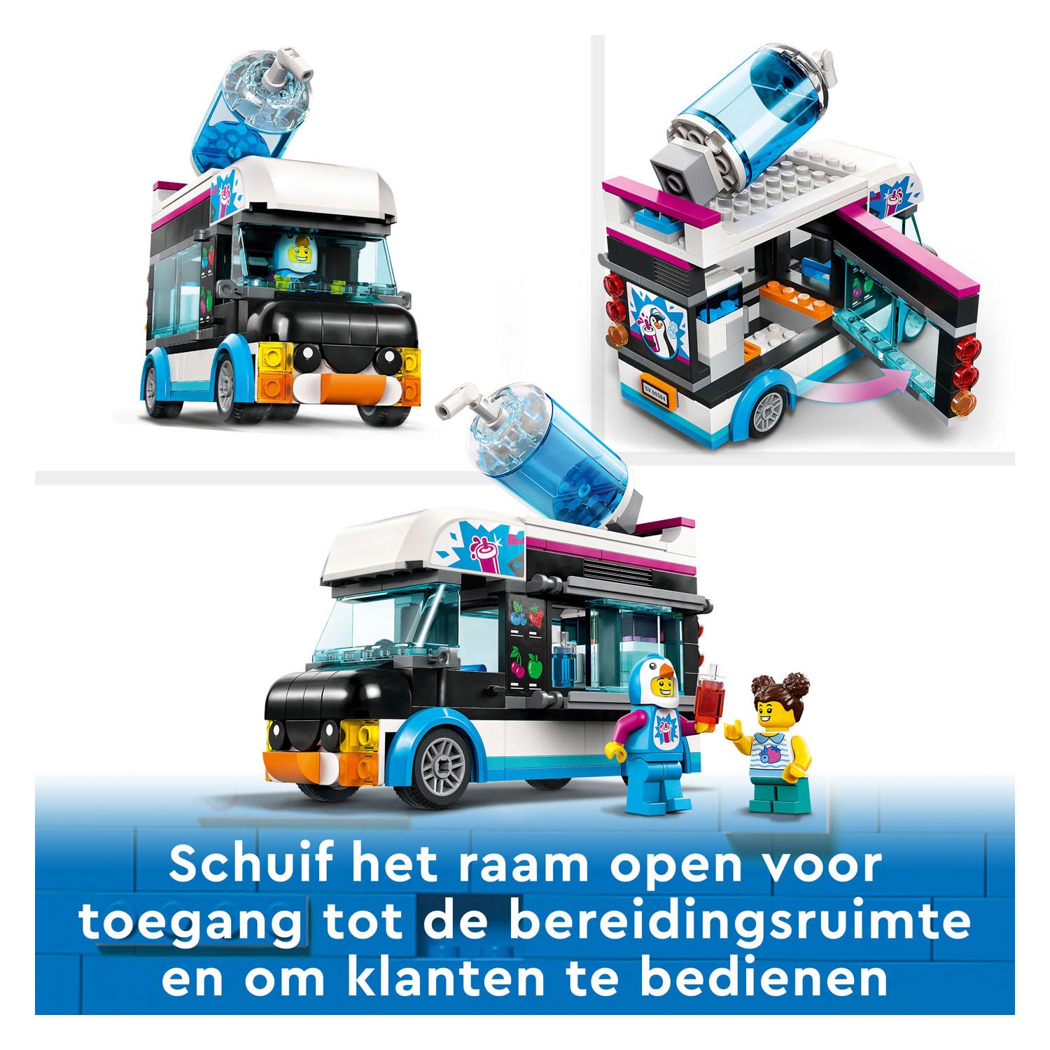 LEGO City 60384 Pinguin-Slush-Truck