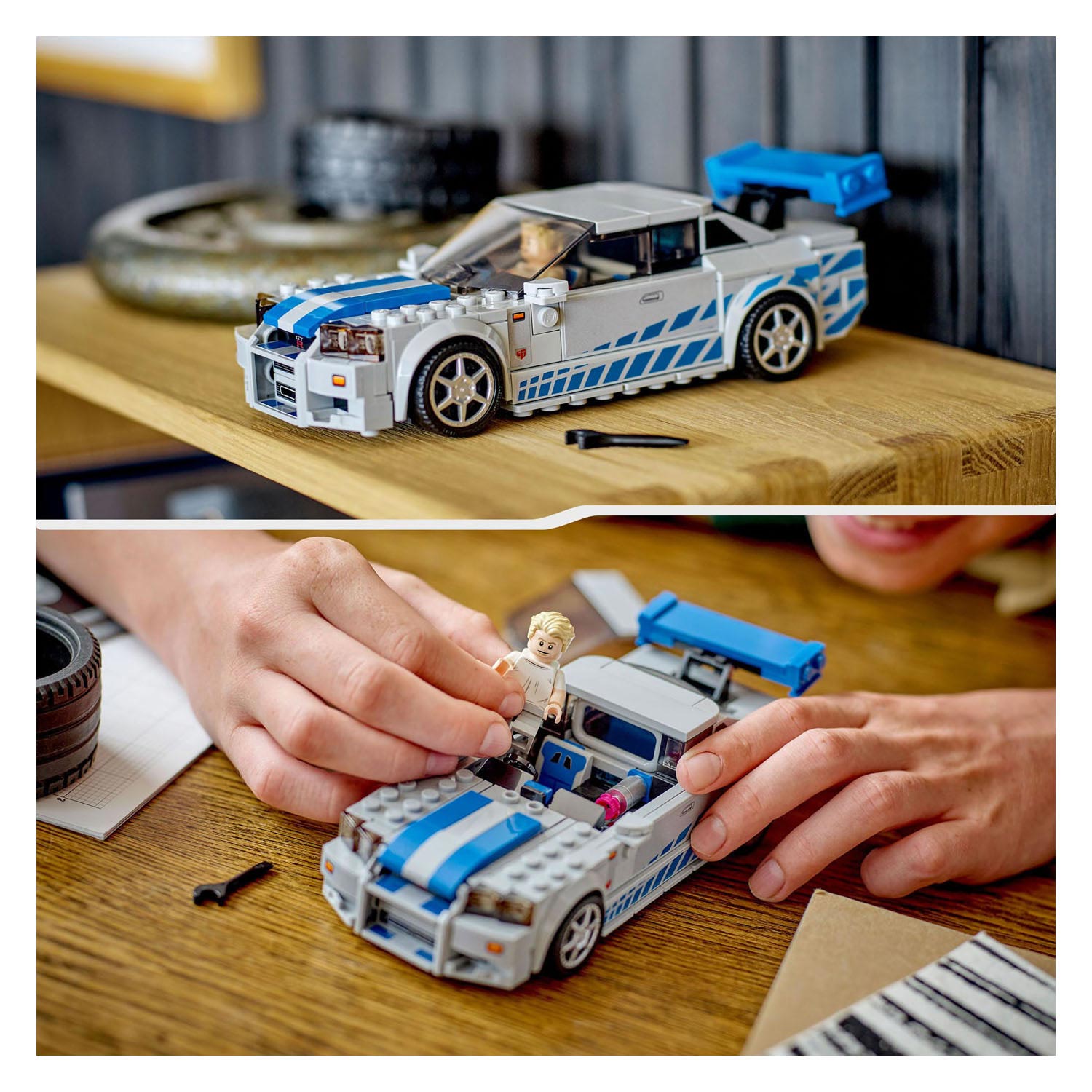 LEGO Speed Champions 76917 2 Fast 2 Furious Nissan Skyline GT-R (R34)