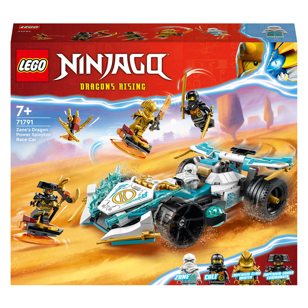 LEGO Ninjago 71791 Zanes Dragon Force Spinjitzu-Rennwagen