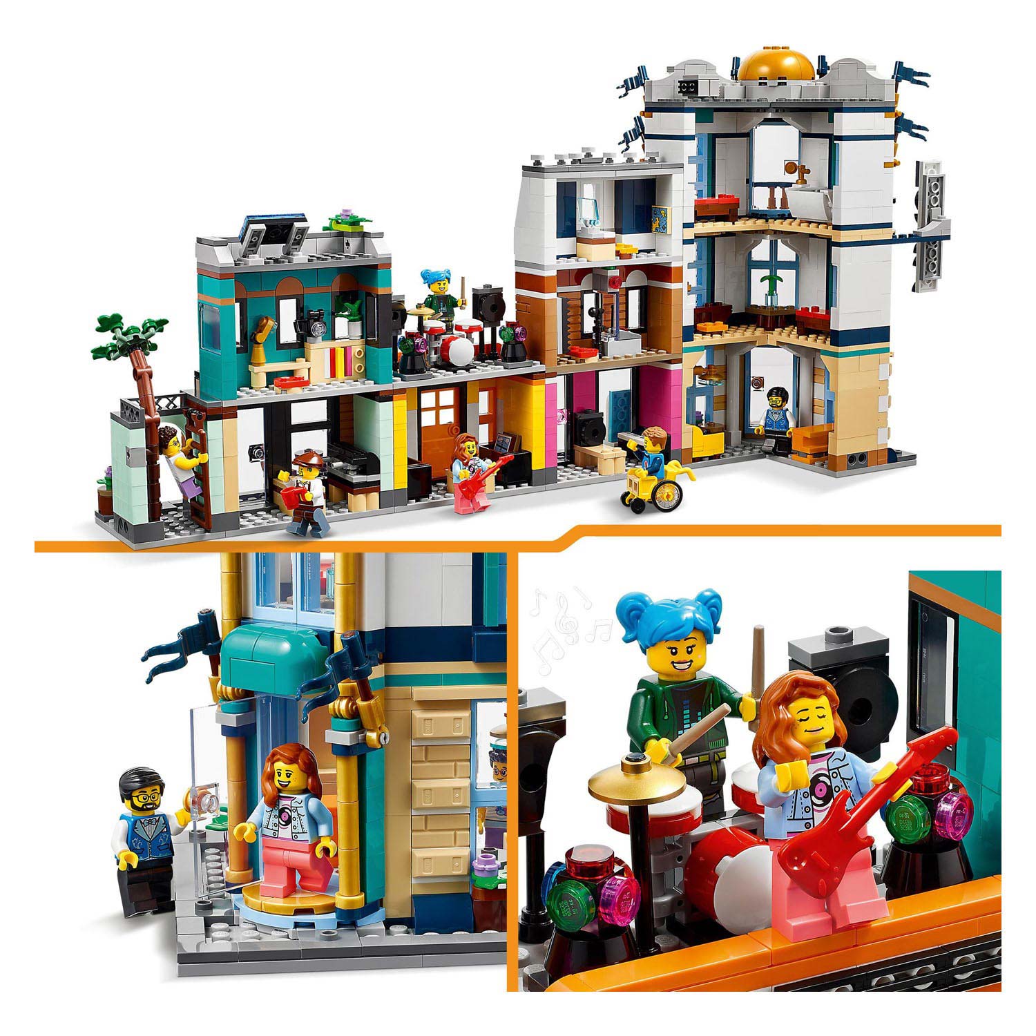 LEGO Creator 31141 Hoofdstraat