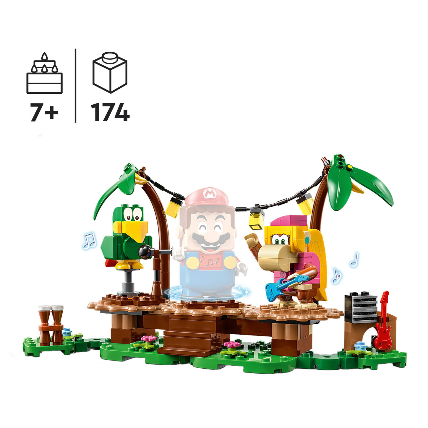 LEGO Super Mario 71421 Uitbreidingsset: Dixie Kongs Jungleshow