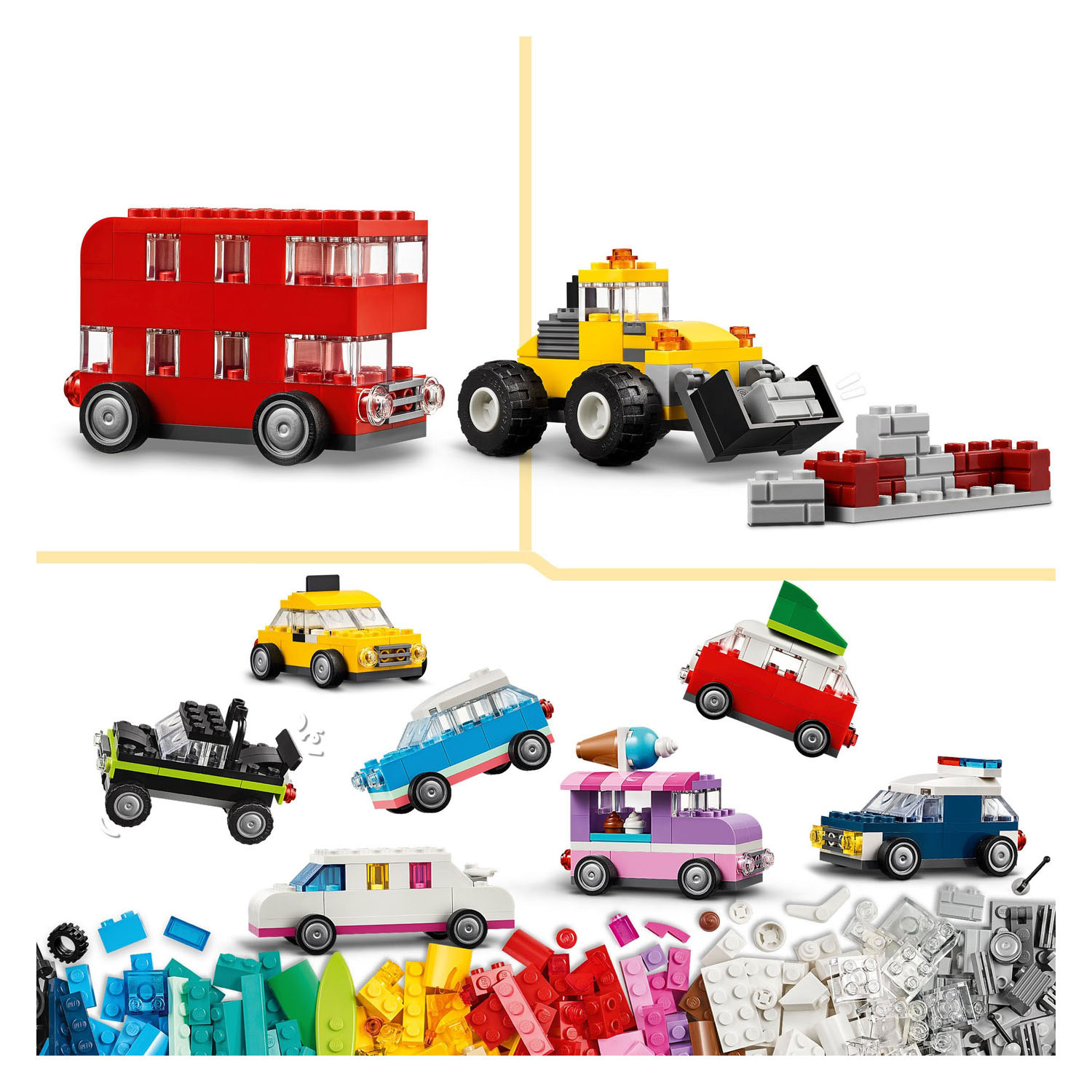 LEGO Classic 11036 Kreativfahrzeuge