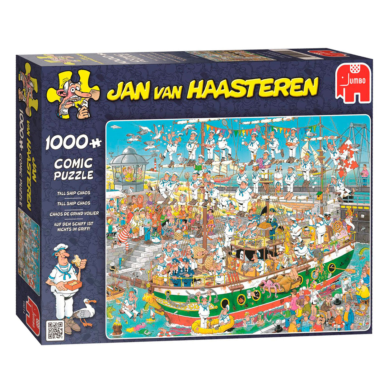 Jan van Haasteren - Tall Ship Chaos, 1000st.
