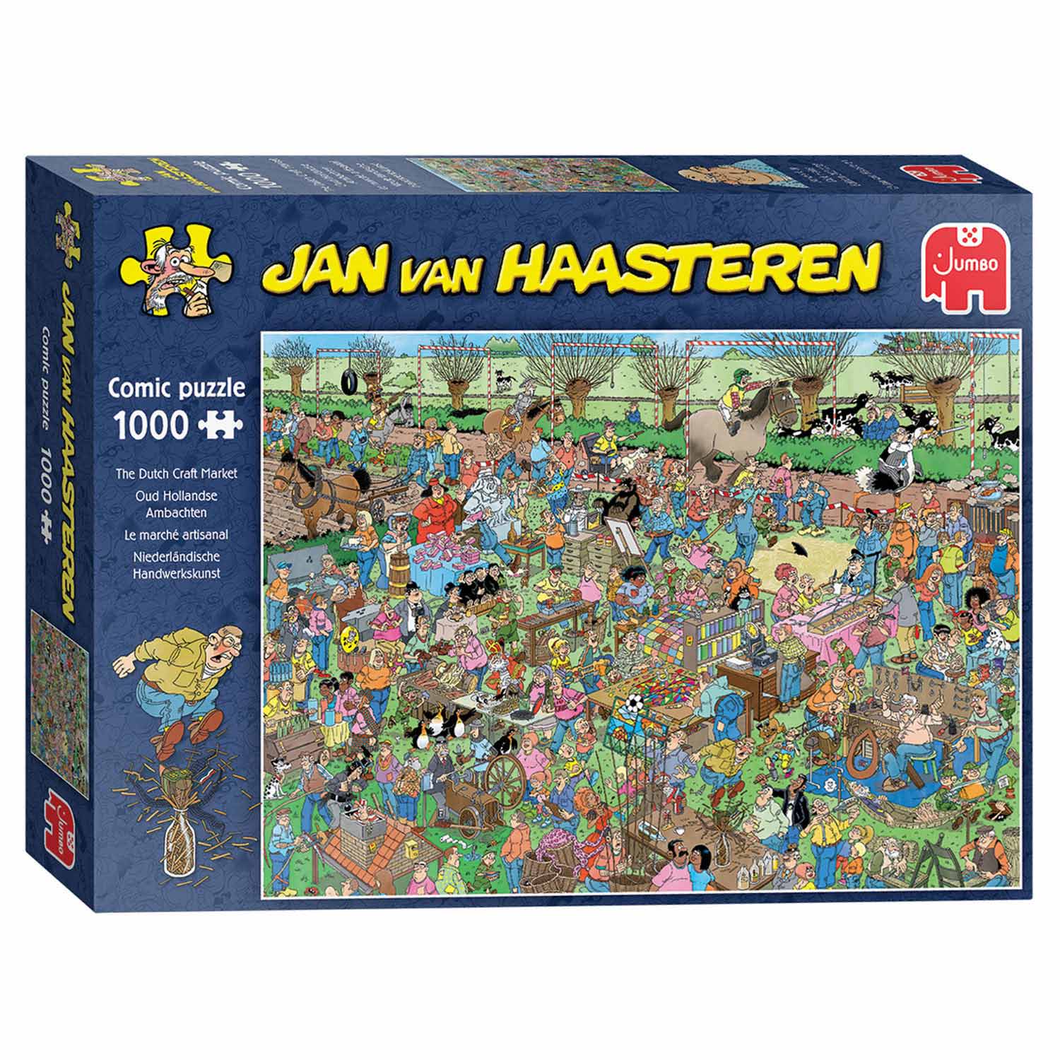 Jan van Haasteren Puzzle - Altholländisches Kunsthandwerk, 1000 Teile.