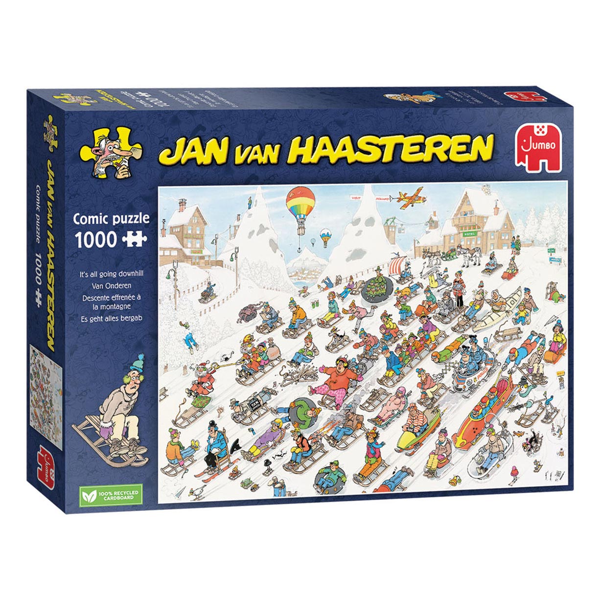 Jan van Haasteren - Van Onderen!, 1000 Stück.