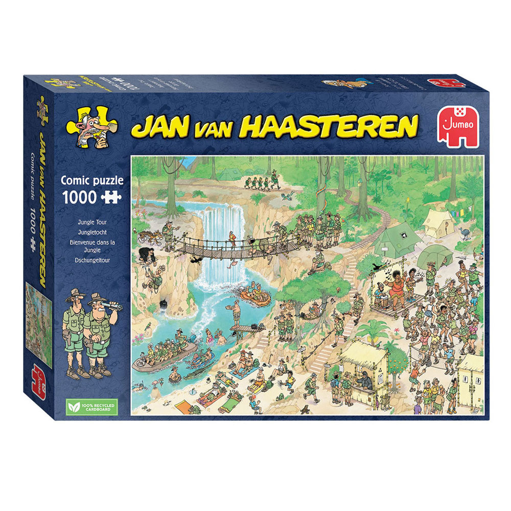 Jan van Haasteren Puzzle - NK Puzzling Championships, 1000 Teile.