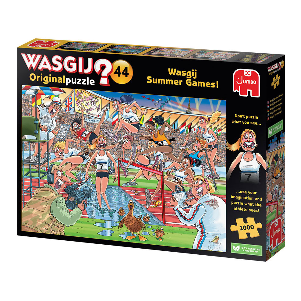 Wasgij Original 44 Puzzle - Sommerspiele!, 1000 Teile.