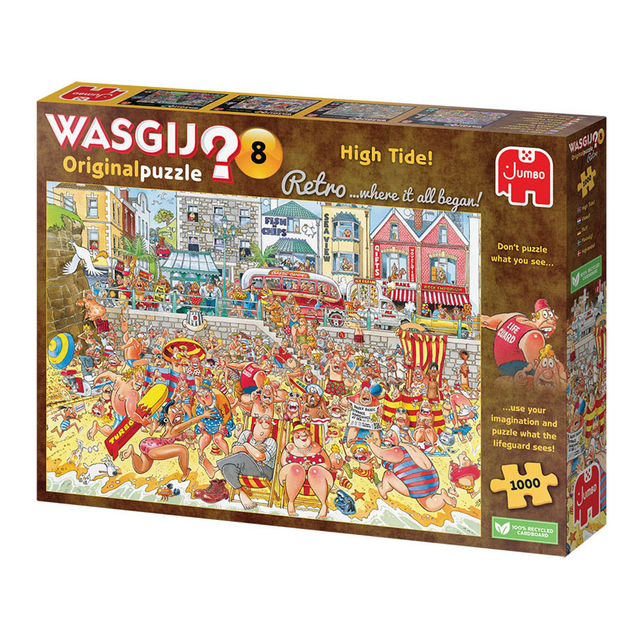 Wasgij Retro Original 8 Puzzle - Flut!, 1000 Teile.