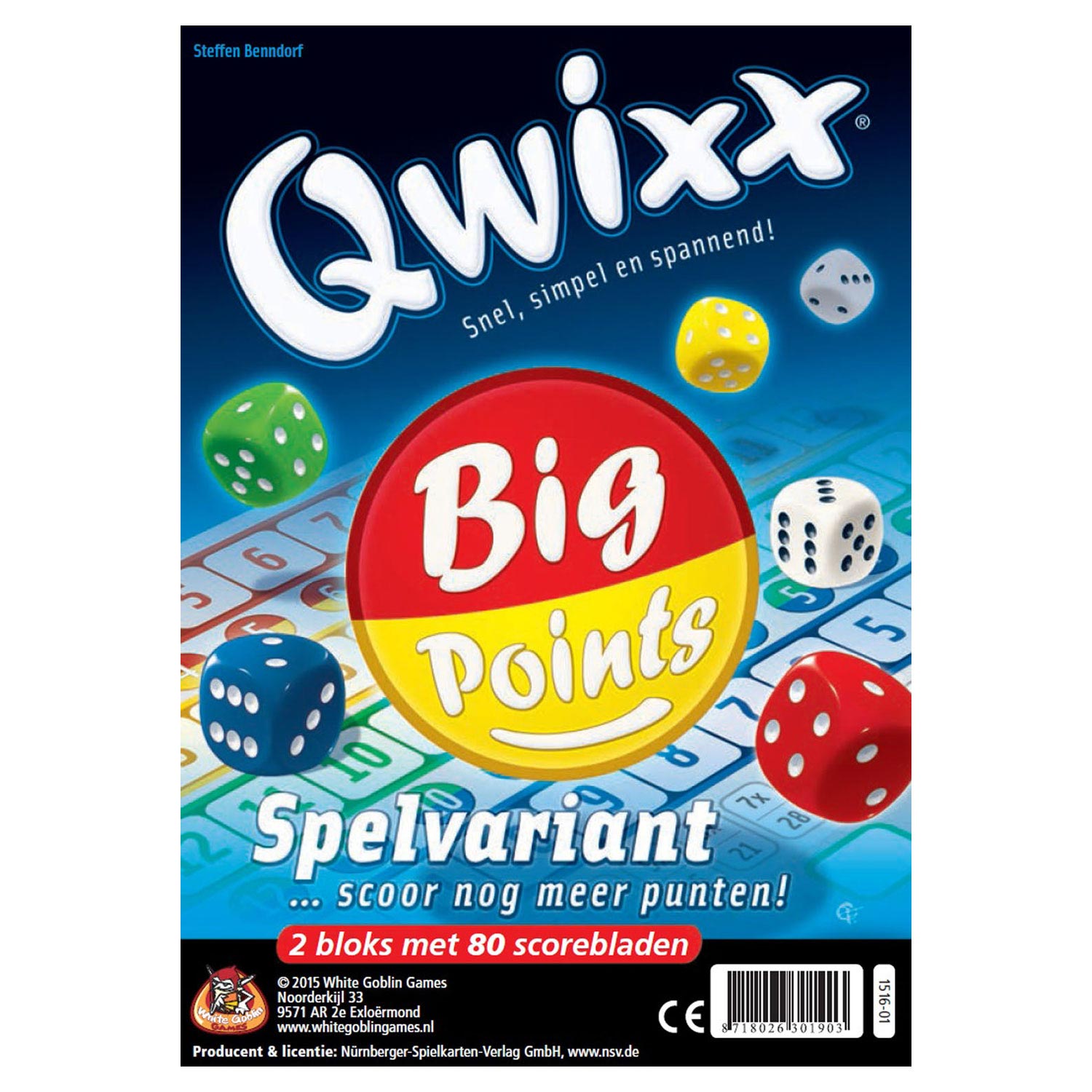 Qwixx-Erweiterung – BIG Punkte