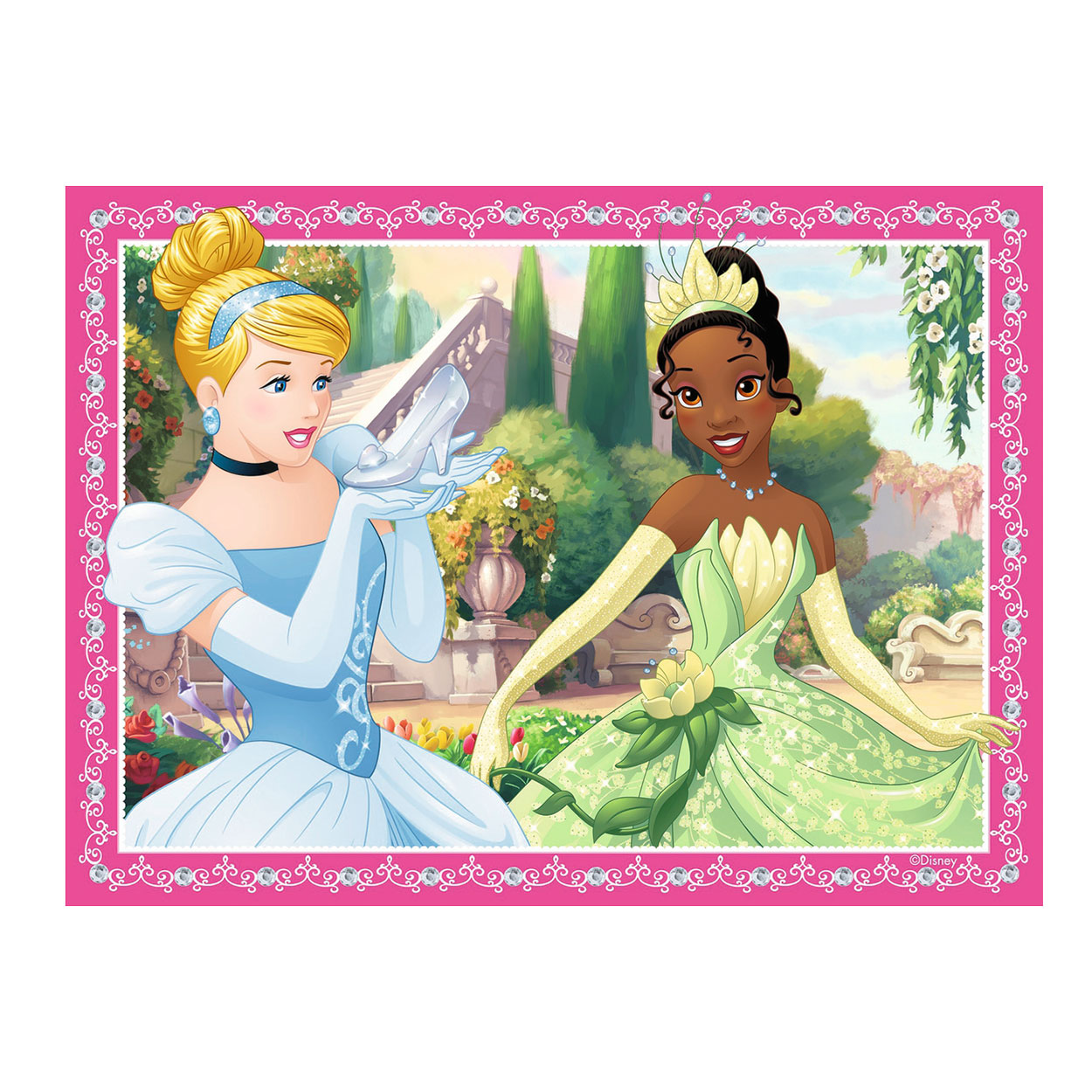Disney Prinses Puzzel, 4in1