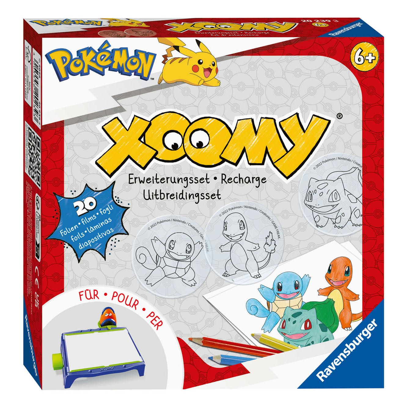 Ravensburger Xoomy Nachfüllung – Pokémon