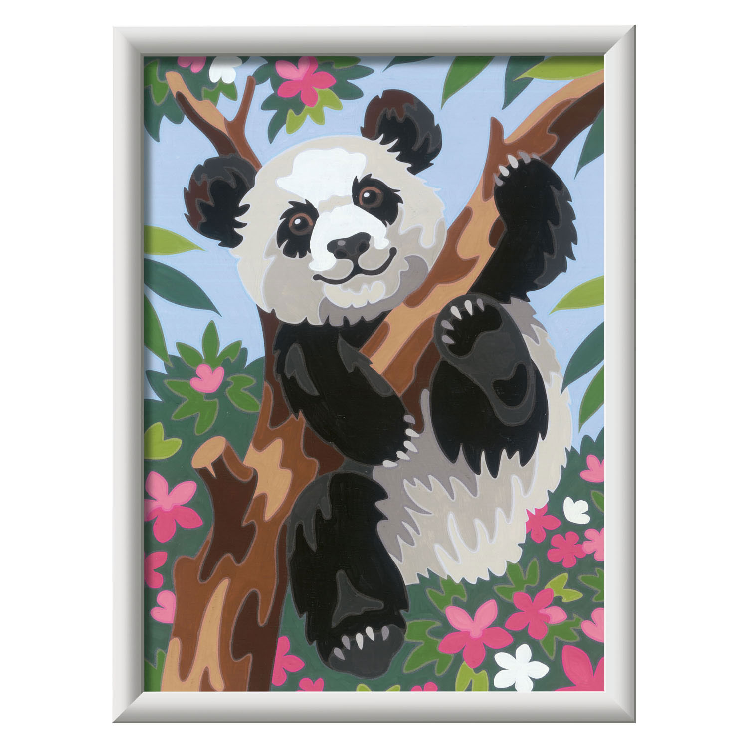 CreArt Schilderen op Nummer - Speelse Panda