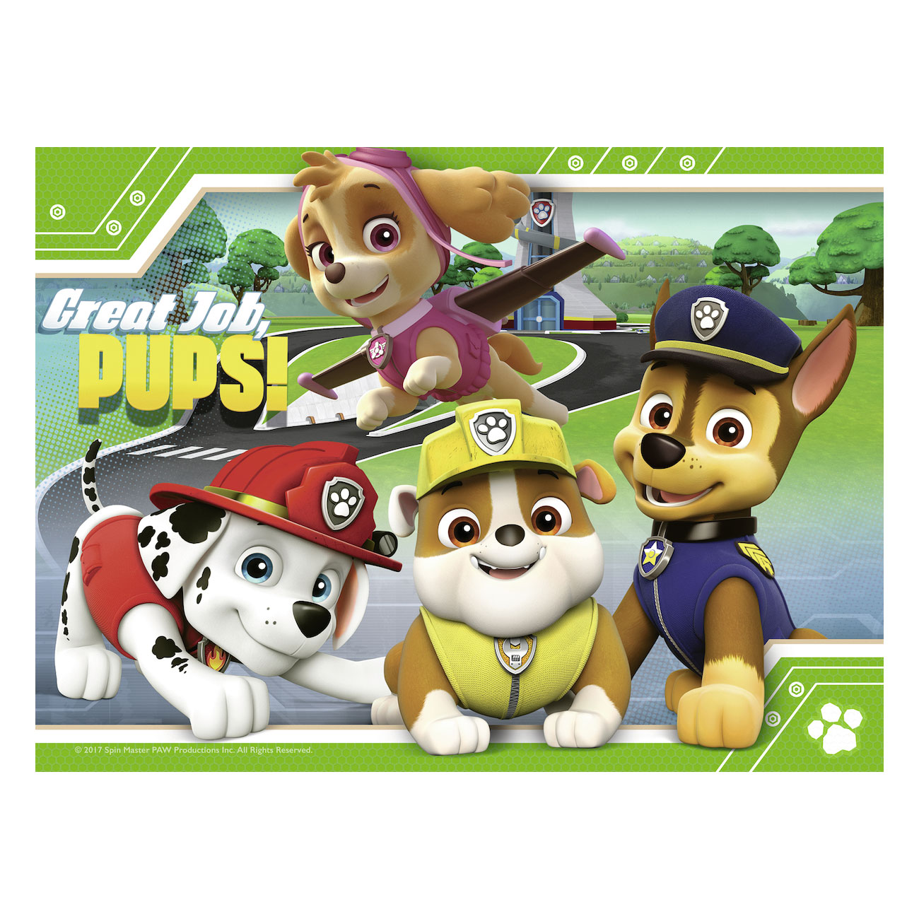 PAW Patrol Puzzle, 4in1
