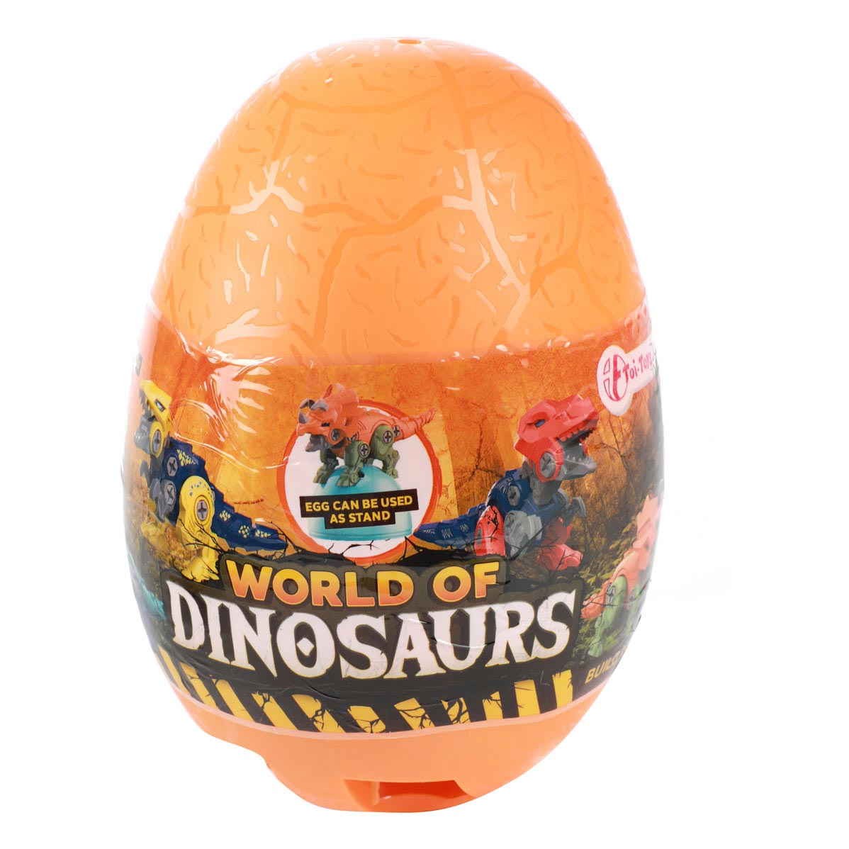 World of Dinosaurs Demonteerbare Dino in Ei