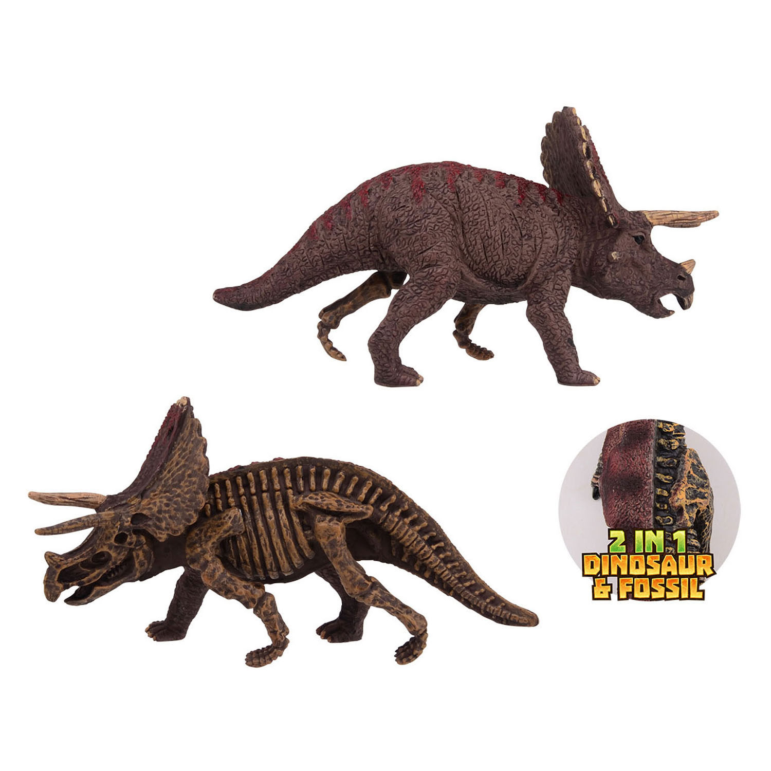 Tierwelt Zweiseitiger Dino - Triceratops