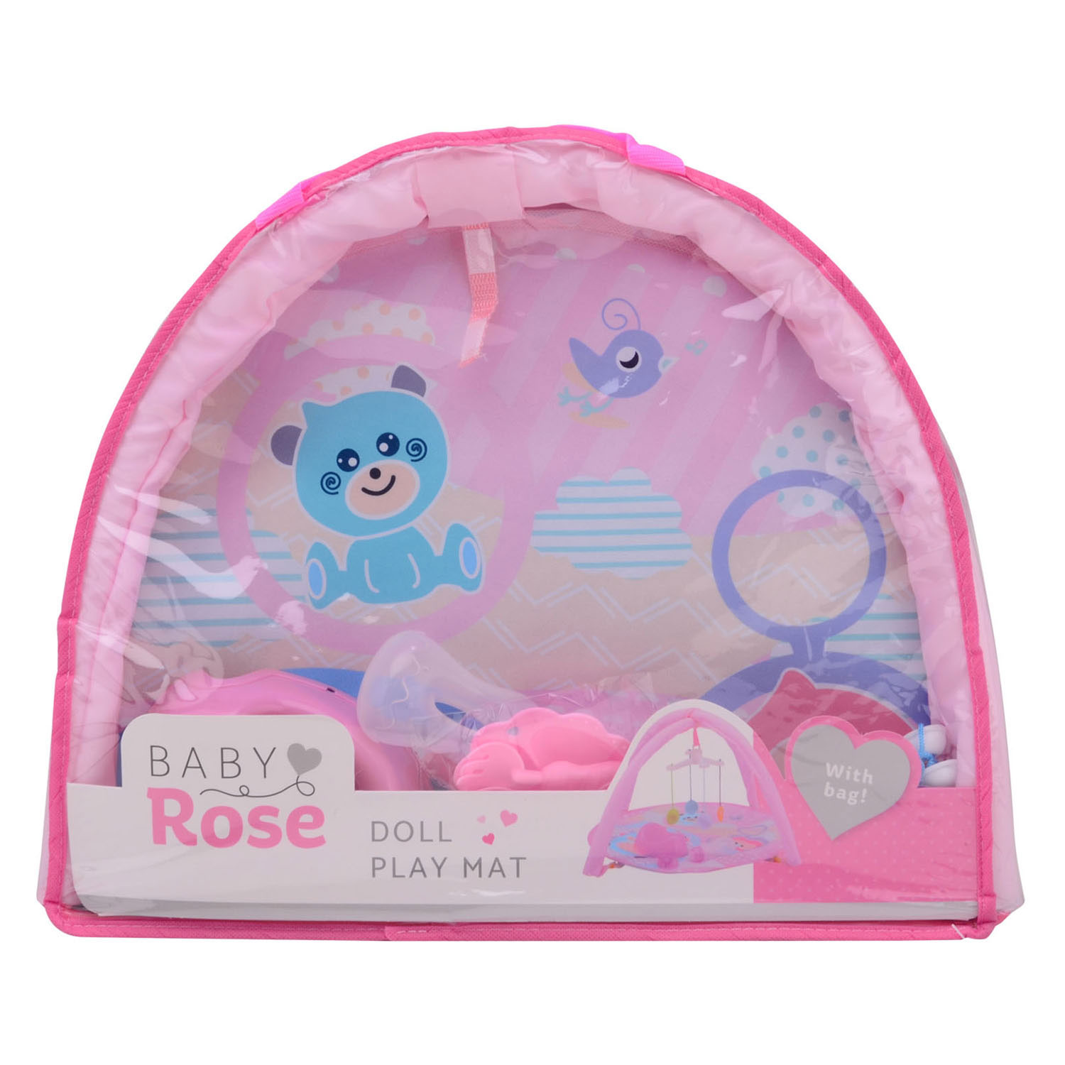 Baby Rose Puppen-Spielmatte