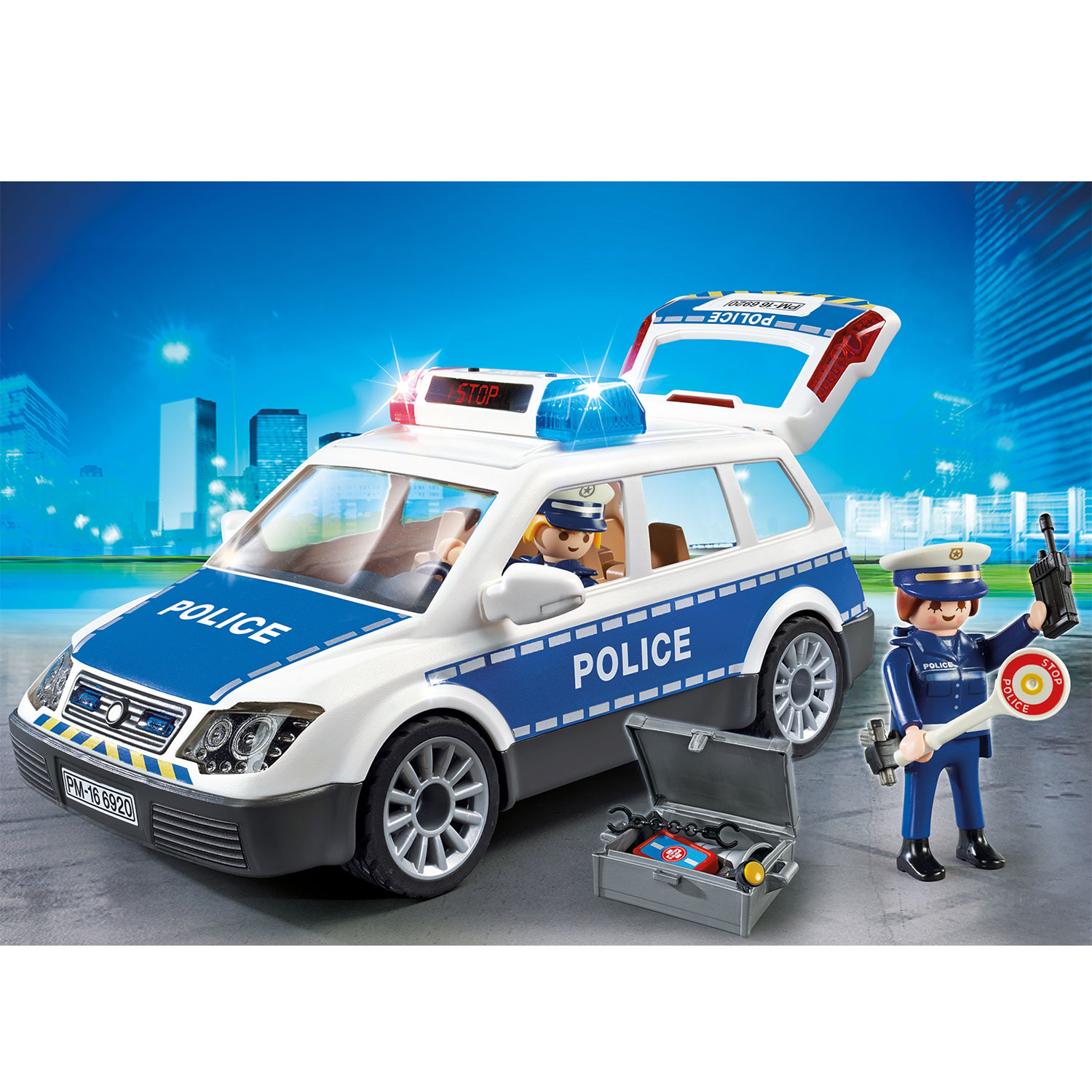 Playmobil City Action Polizeistreife mit Licht und Ton – 6920