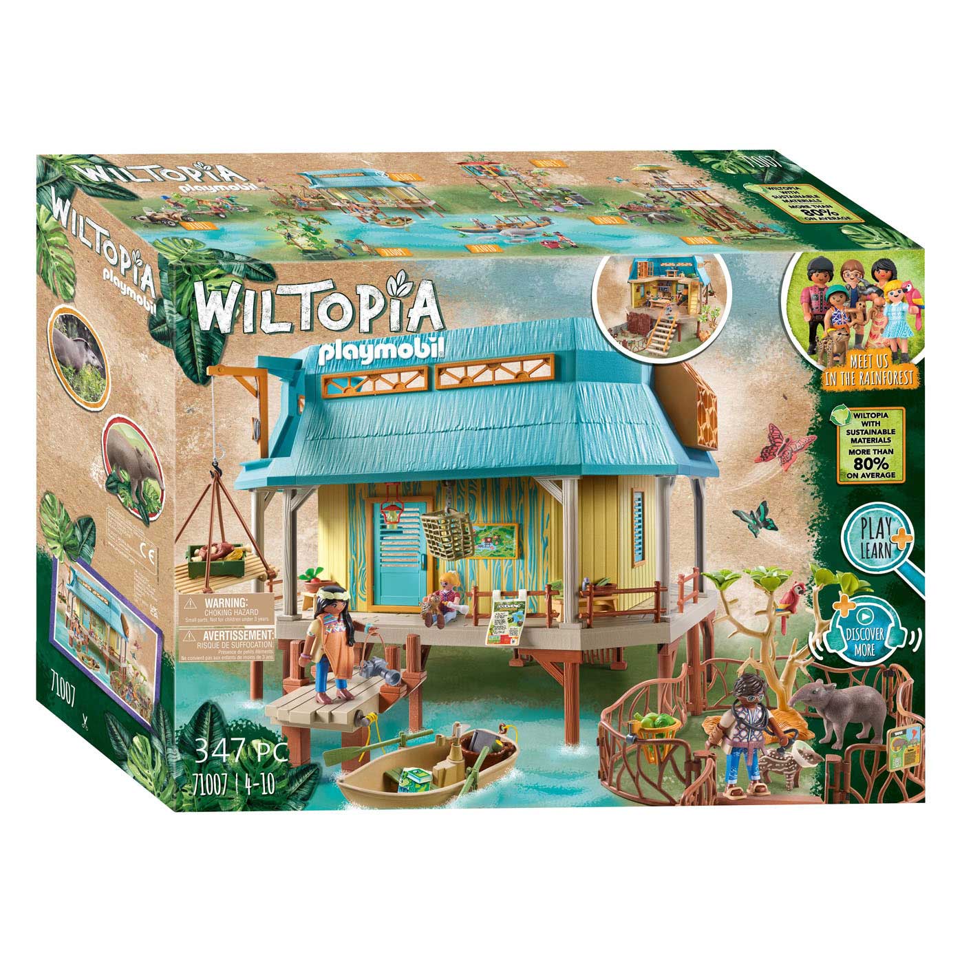Playmobil Wiltopia Tierpflegezentrum – 71007