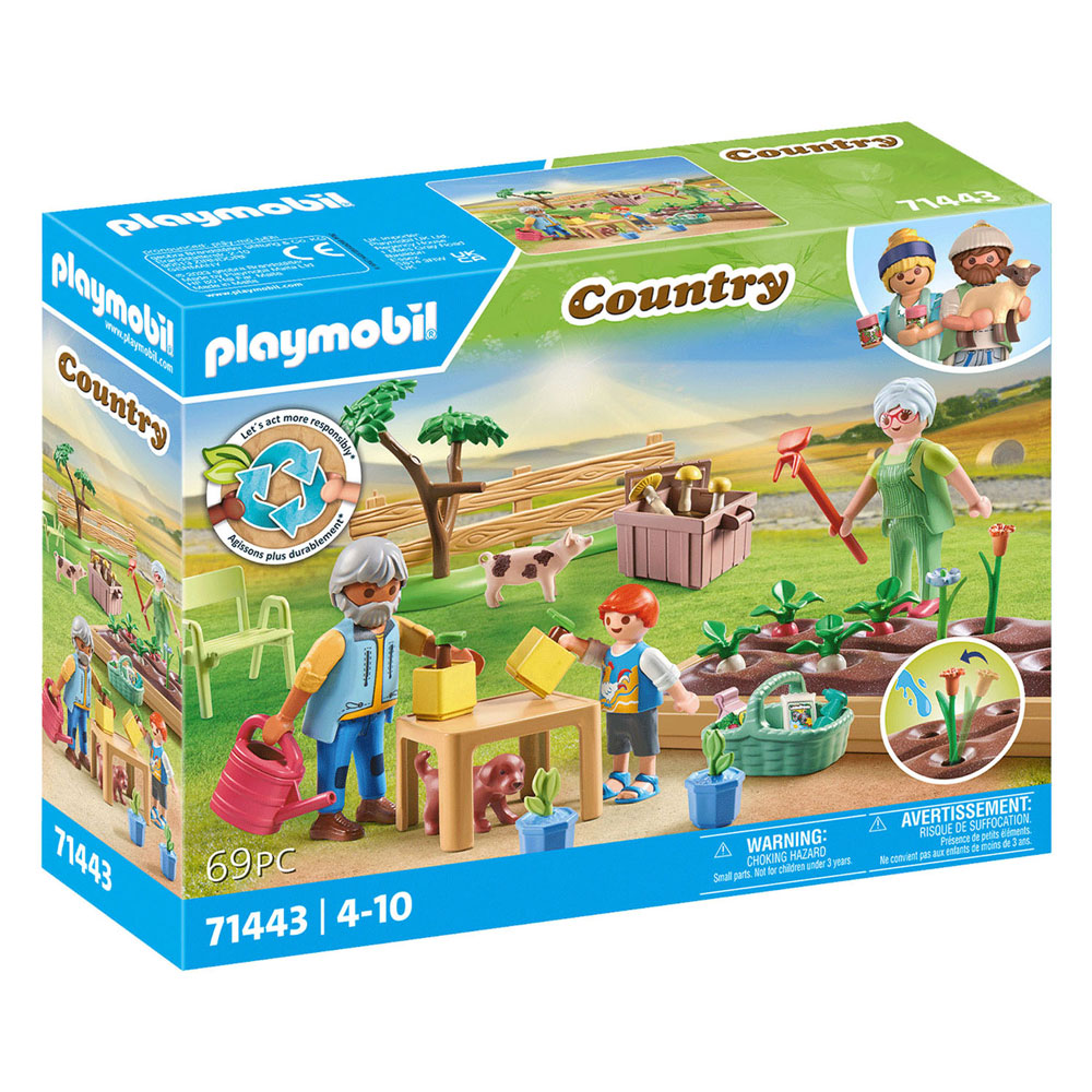 Playmobil Country Idyllischer Gemüsegarten bei den Großeltern – 71443