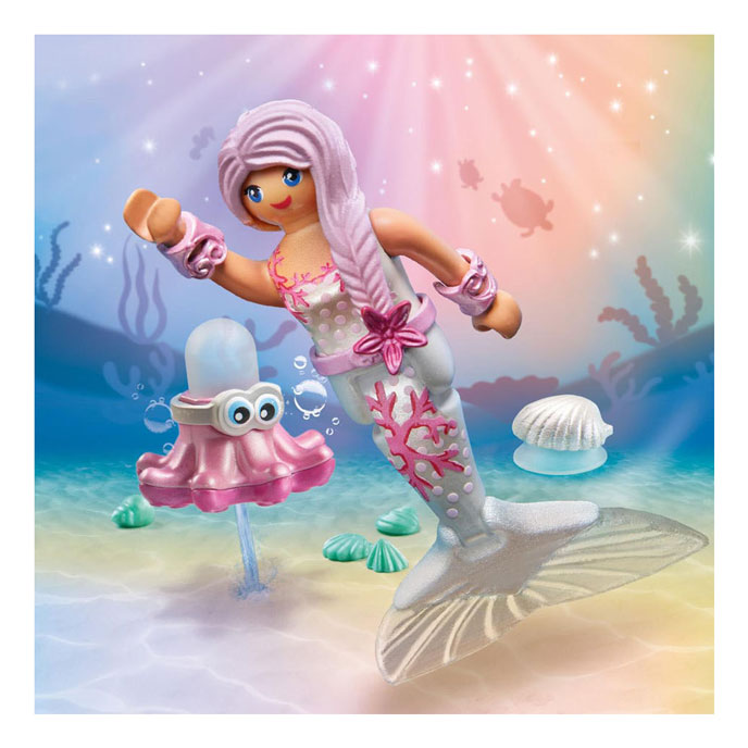 Playmobil Specials Meerjungfrau mit Spray Octopus – 71477