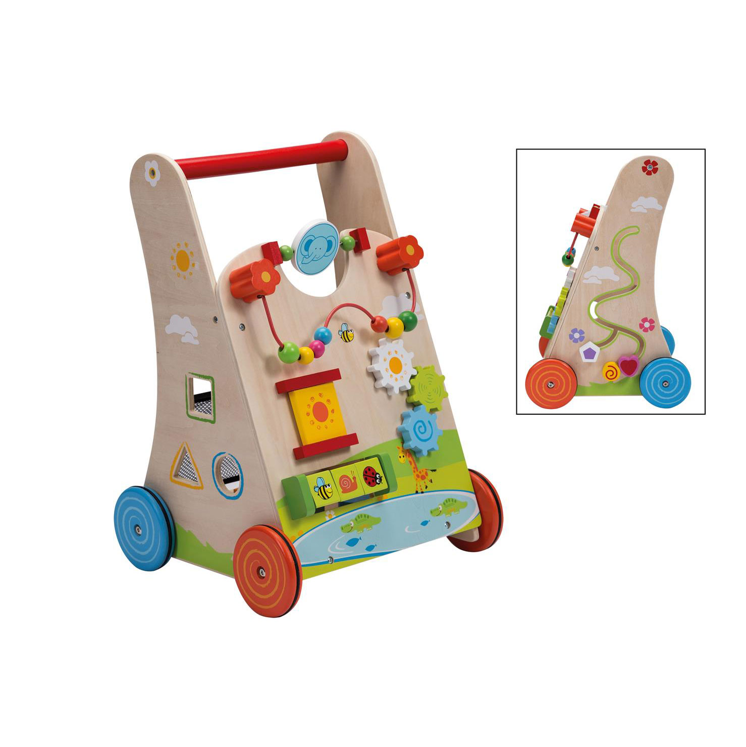 Joueco Babywalker met Vormenstoof