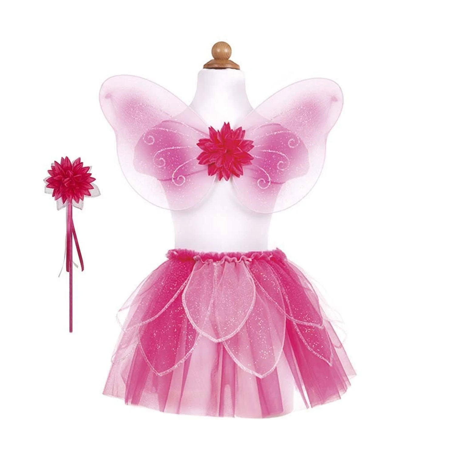 Verkleidungsset Fairy Pink, 4-6 Jahre