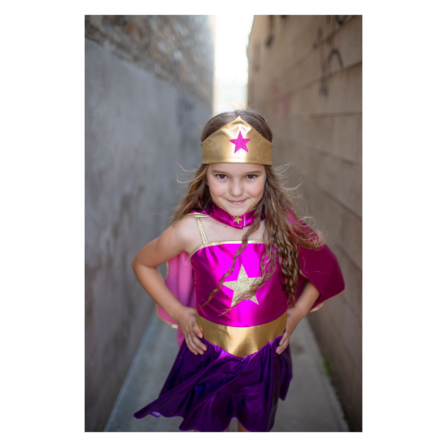 Verkleedjurk Superhero, 4-6 jaar