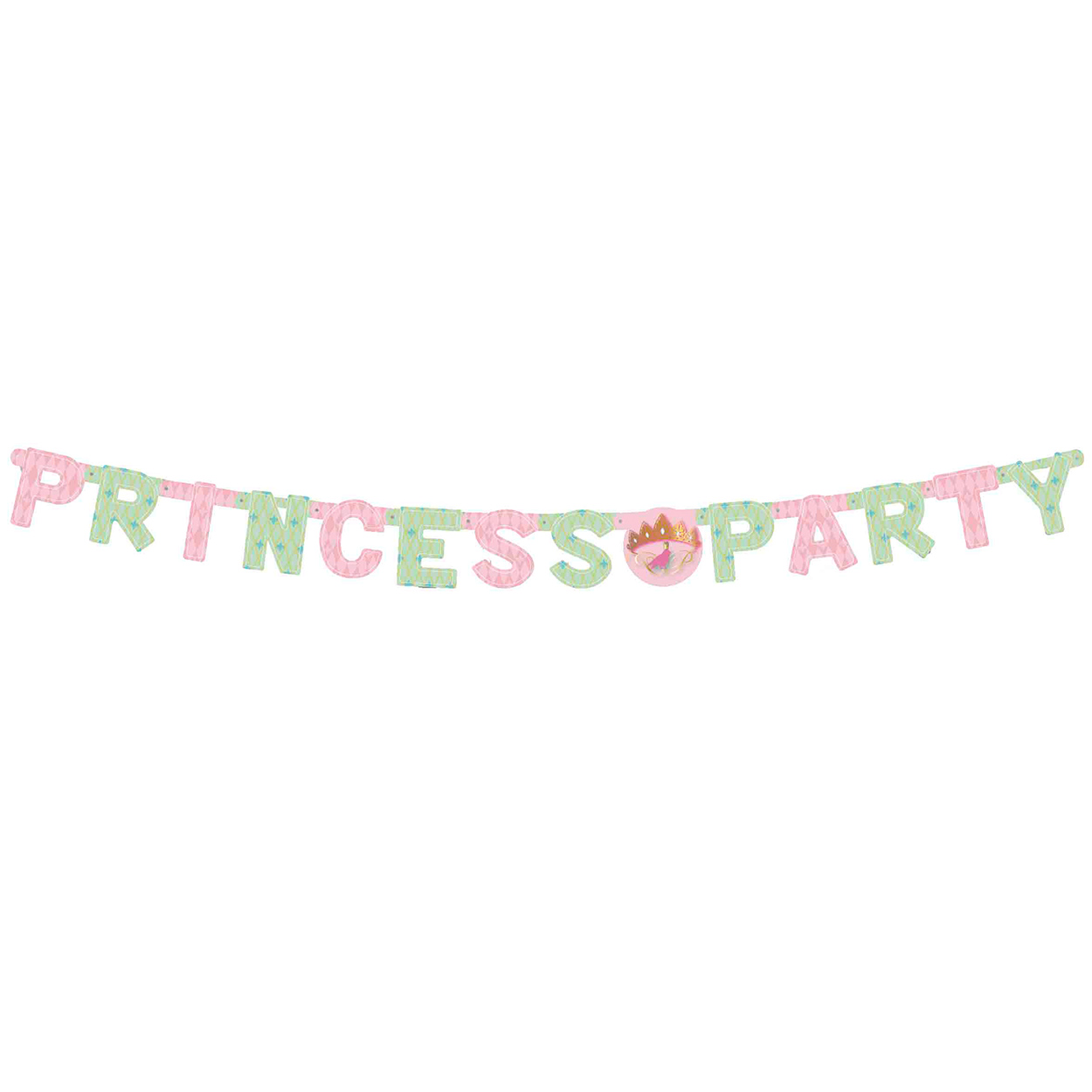 Buchstabengirlande Prinzessin Party
