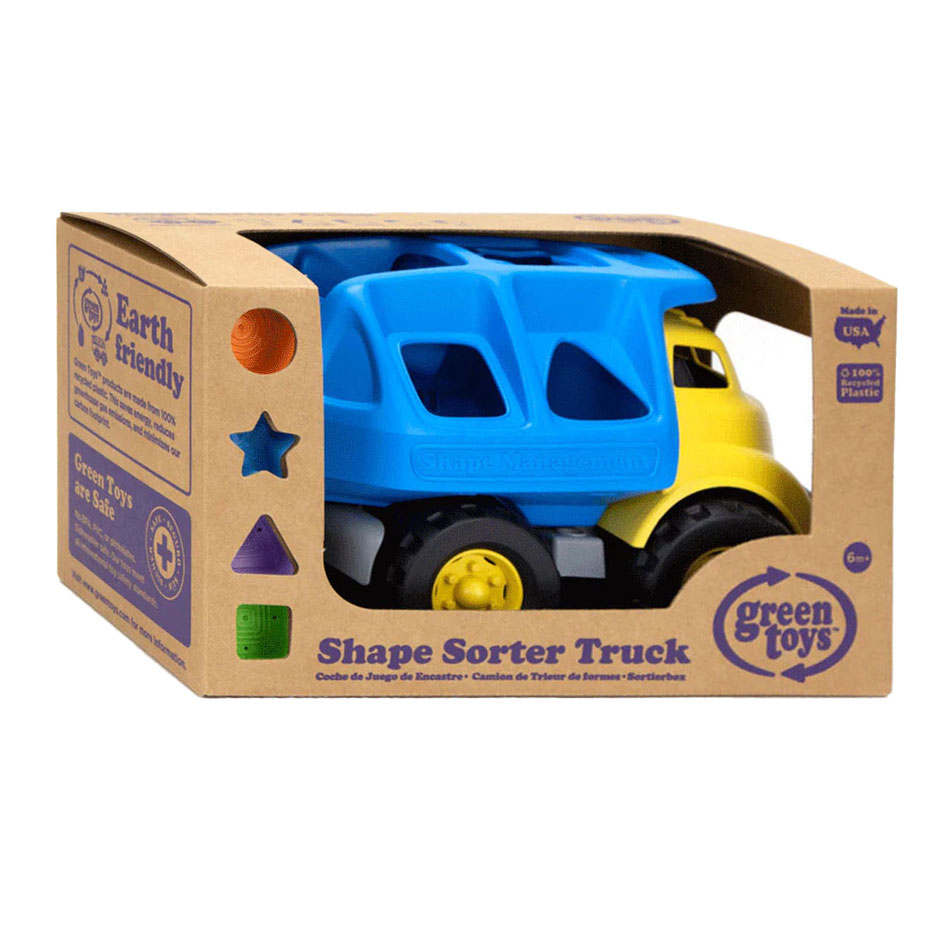 Green Toys formt Müllwagen