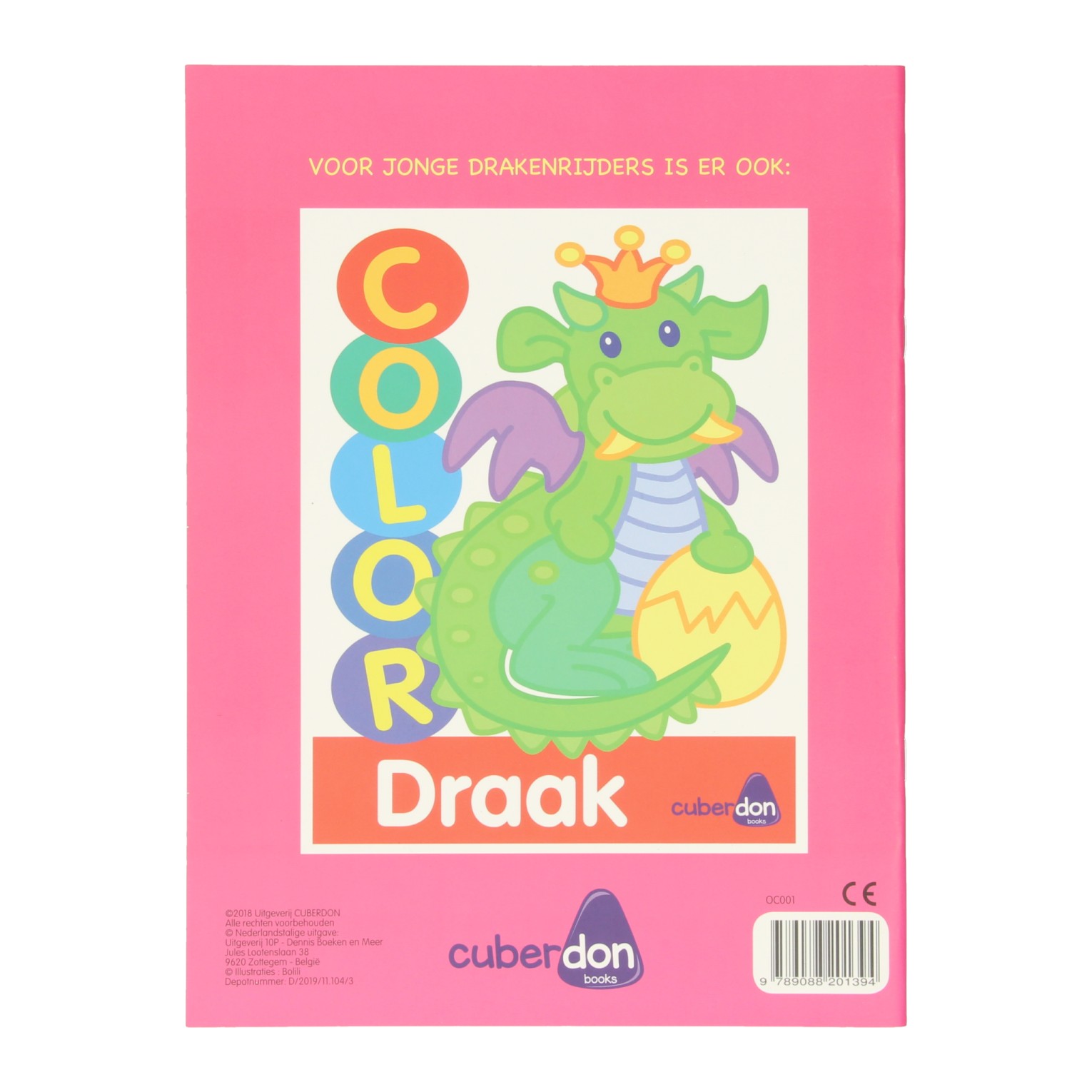 Dikke Lijnen Kleurboek Color - Prinses