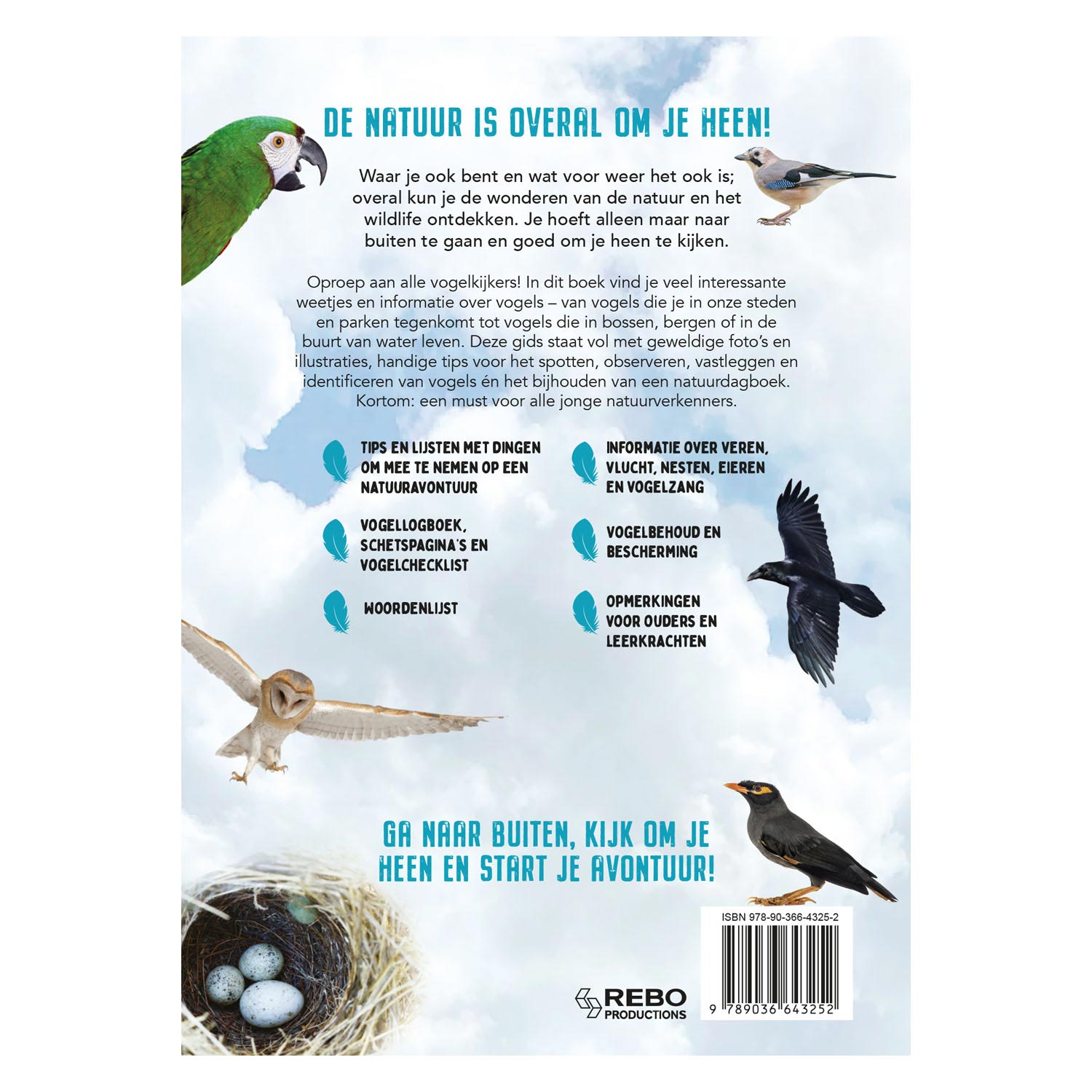Vogels - Gids en Natuurdagboek voor Kinderen