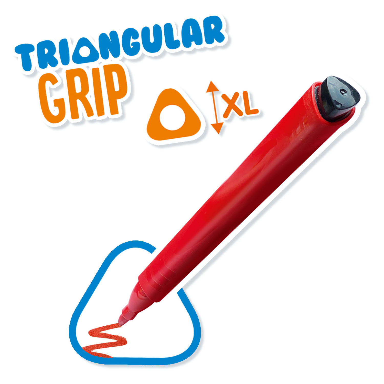 SES Triangle Grip Marker