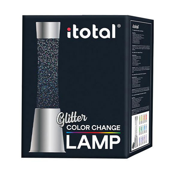 Glitter lamp met Colour-changing en Afstandsbediening